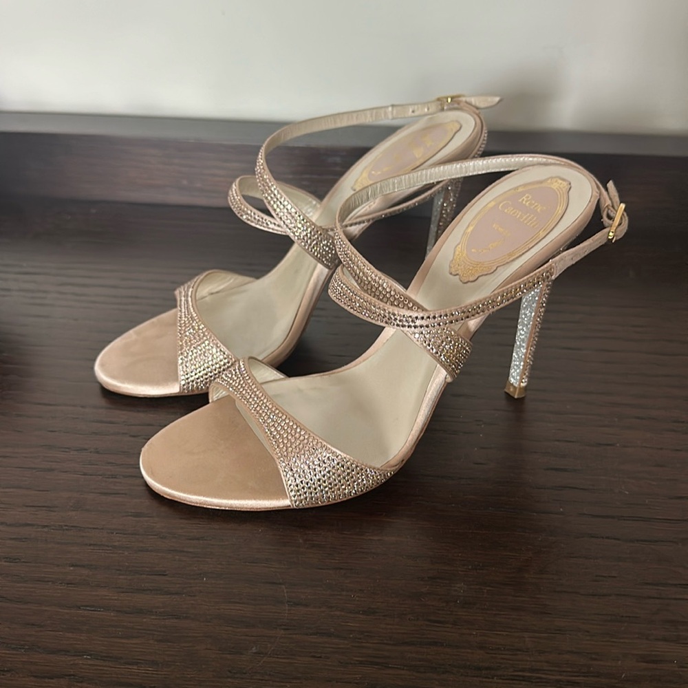 Renee Ciaovilla crystal sandal size 37 1/2